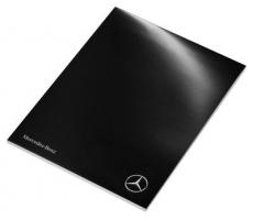 Блокнот Mercedes-Benz Writing Pad 2017, Black/White